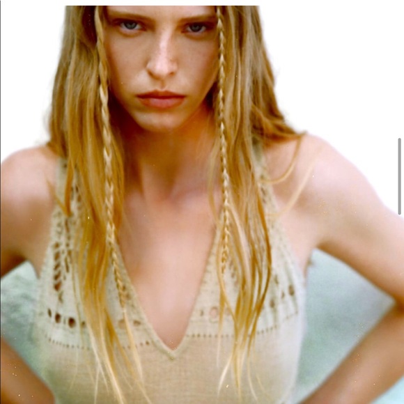 Zara NWT Perforated Bodysuit - Picture 4 of 13